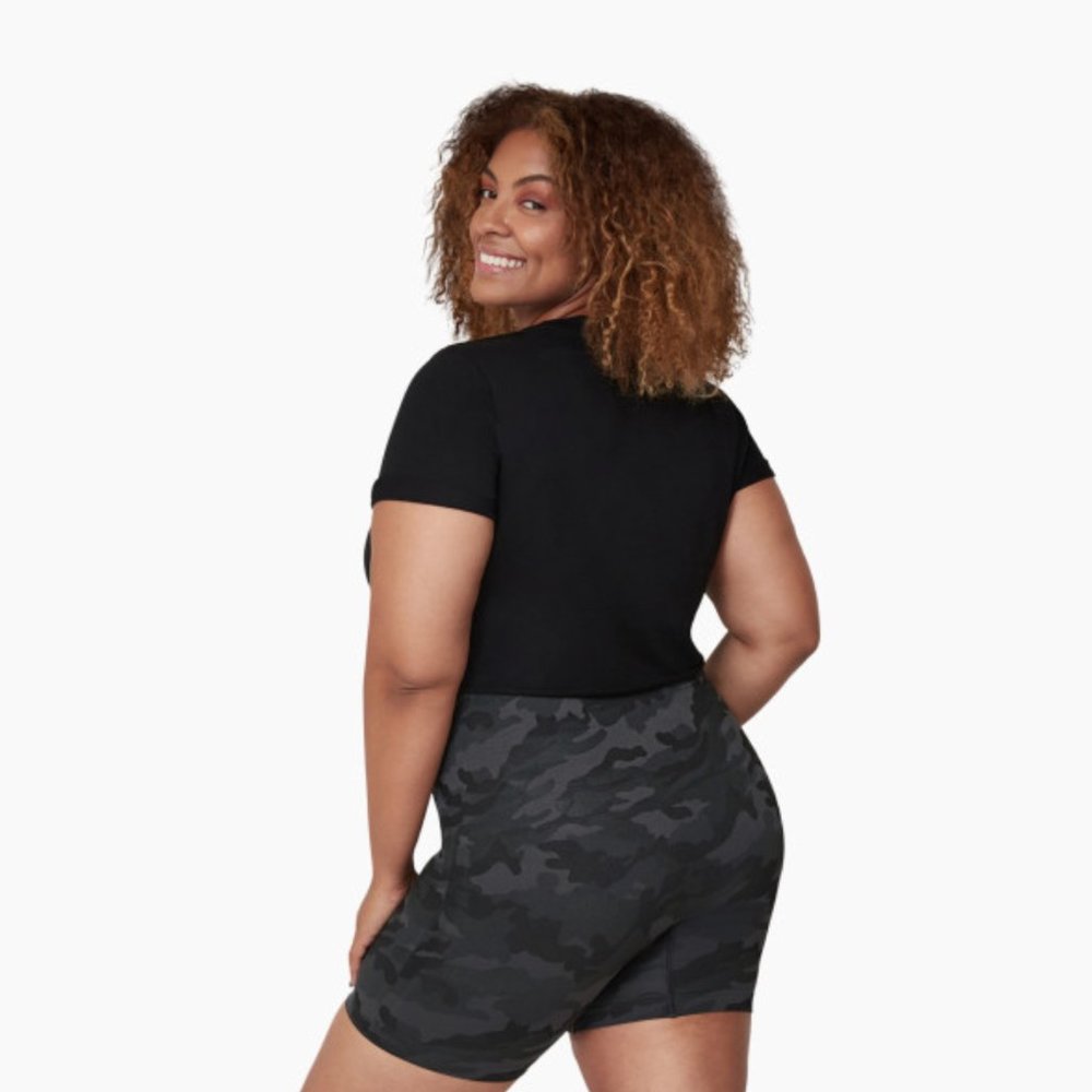 Belly Bandit Mother Tucker Biker Compression Shorts on Camo